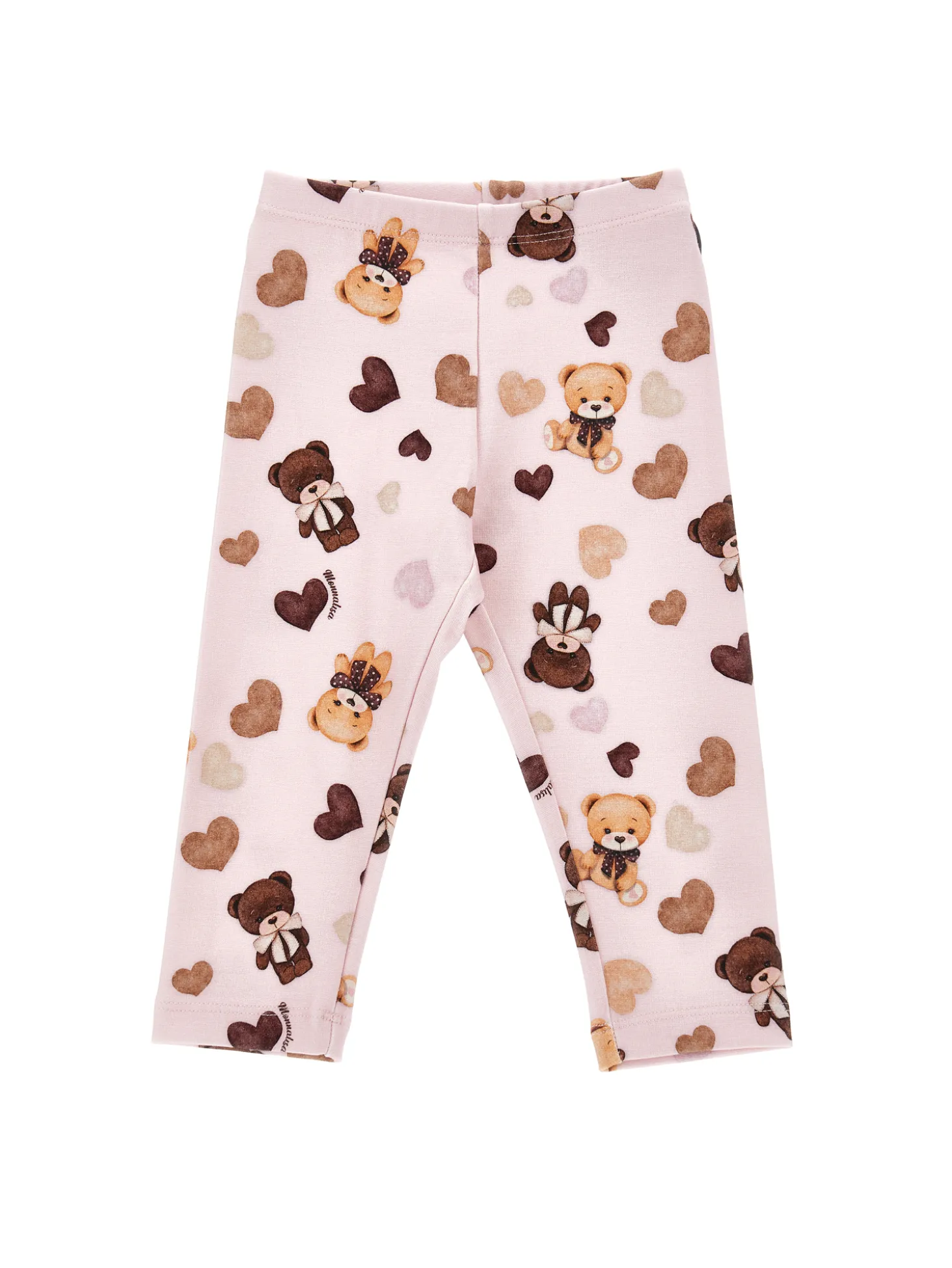 Leggings jersey orsetti e cuore