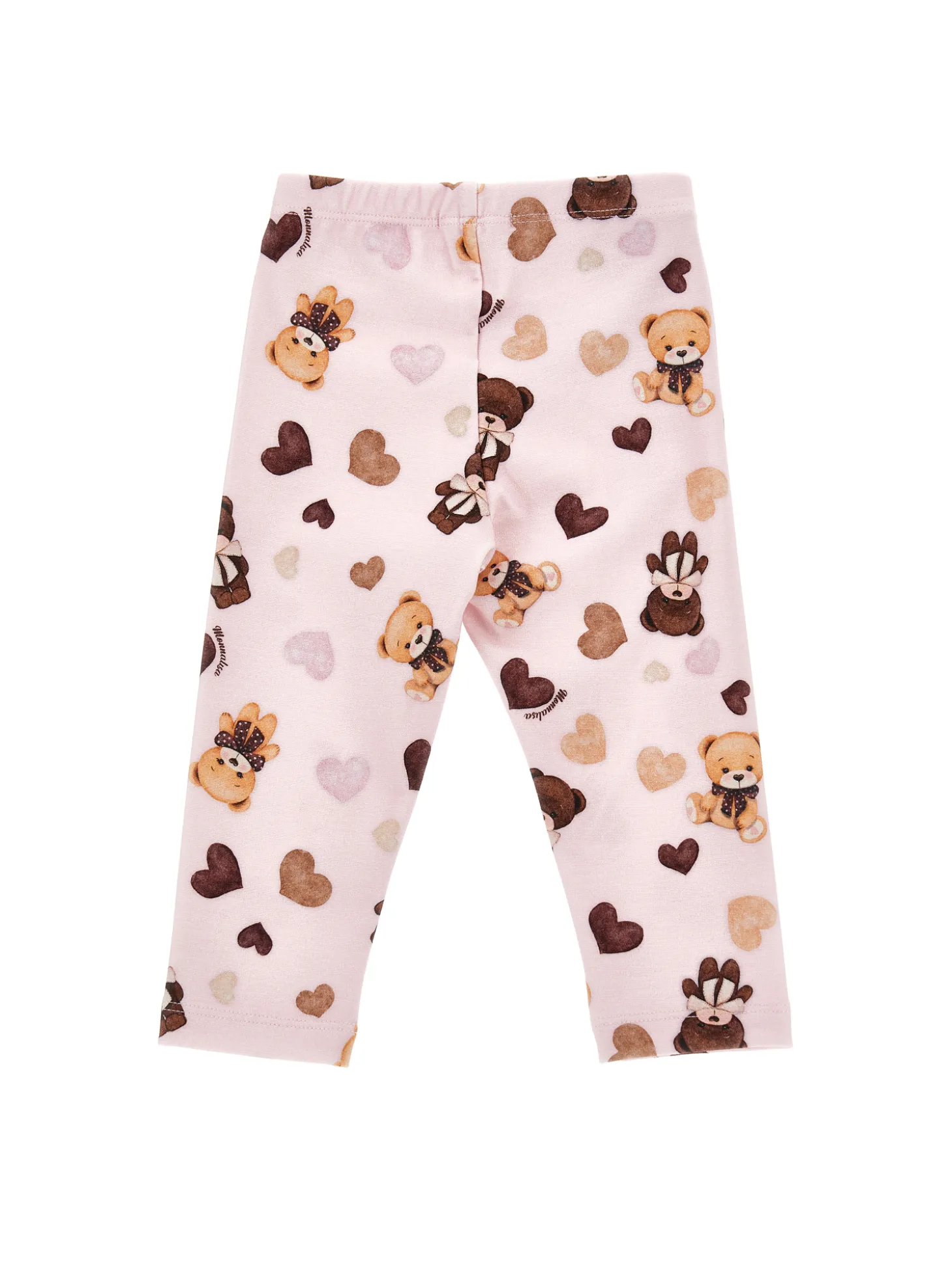 Leggings jersey orsetti e cuore