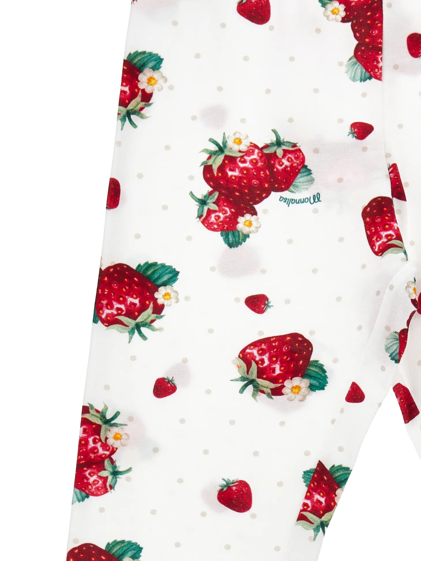 Leggings jersey stampa fragole