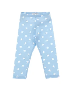 Leggings jersey stelline