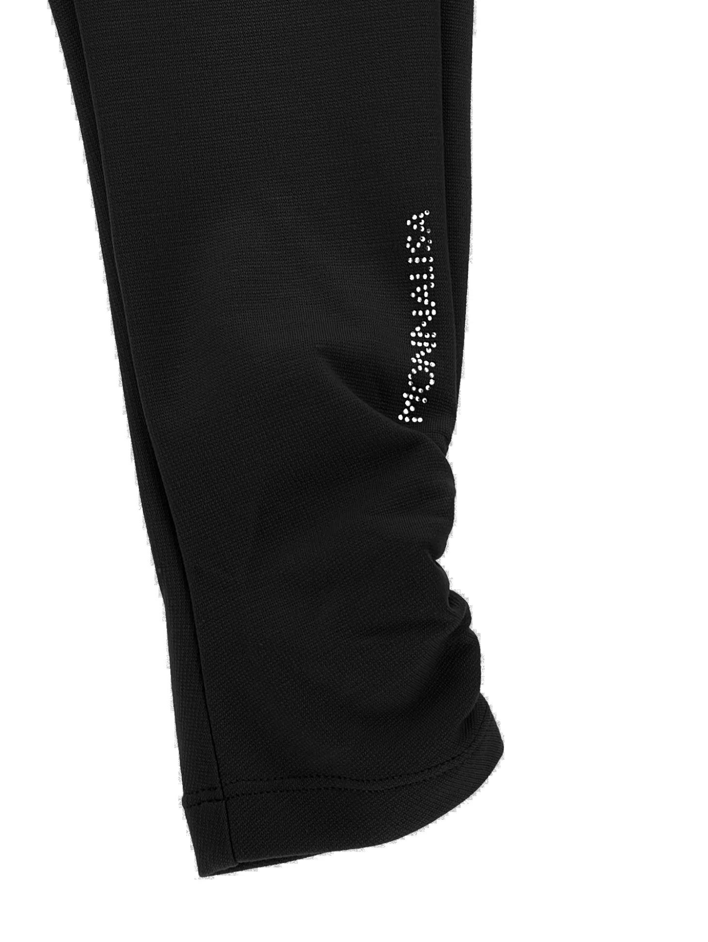 Leggings punto Milano increspato