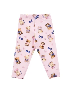 Leggings punto Milano stampa orsetti