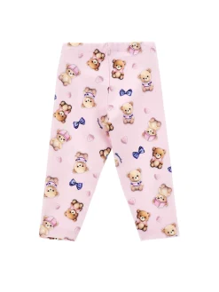 Leggings punto Milano stampa orsetti