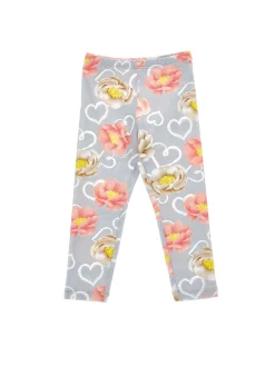 Leggings stampa anemoni