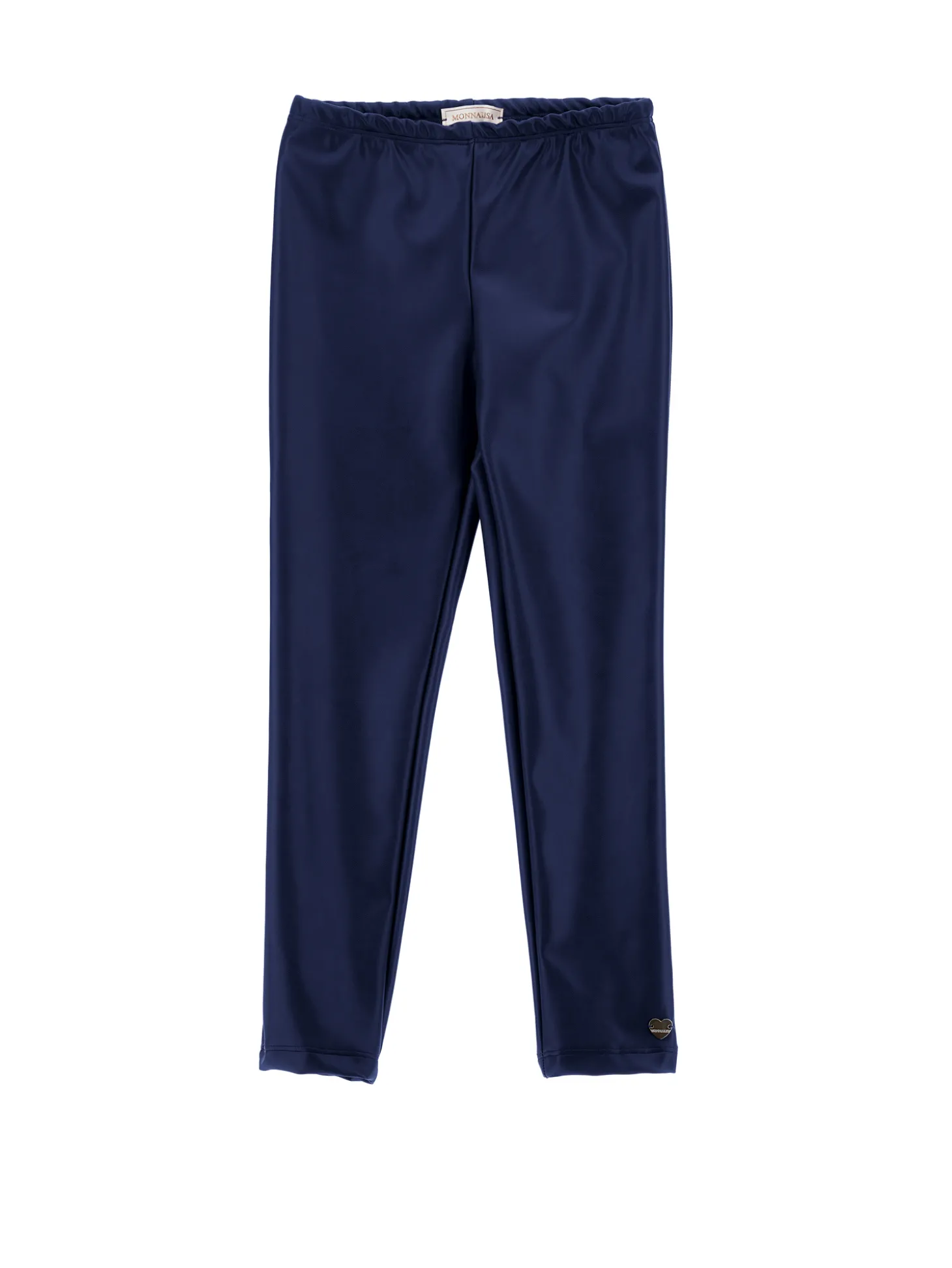 Leggings stretch tessuto spalmato