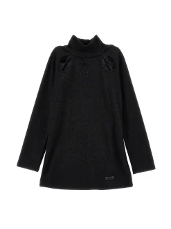 Lupetto lurex cut out