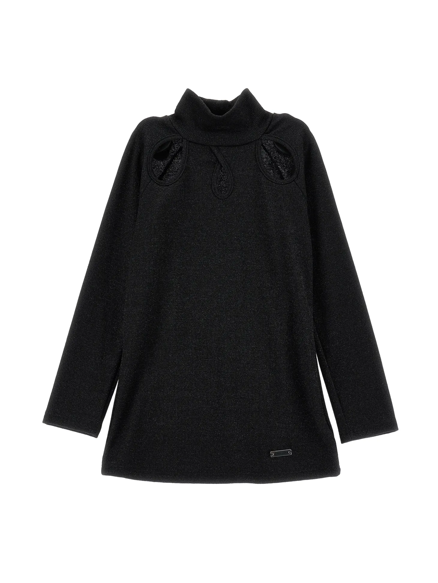 Lupetto lurex cut out