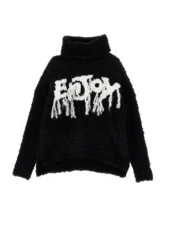 Maxi pull in filato
