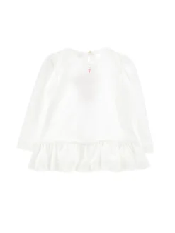 Maxi t shirt jersey stampa rosa