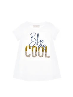 Maxi t-shirt BLUE IS COOL