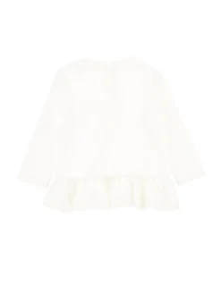 Maxi t-shirt con fiocco