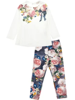 Maxi t-shirt con leggings