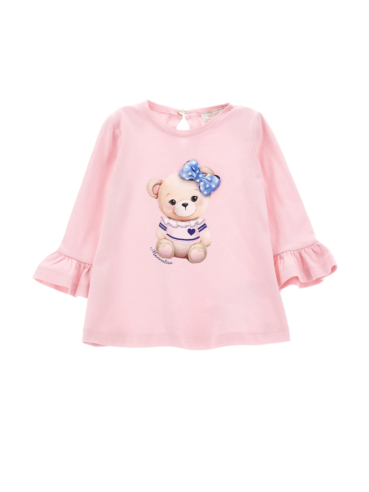 Maxi t-shirt con teddy