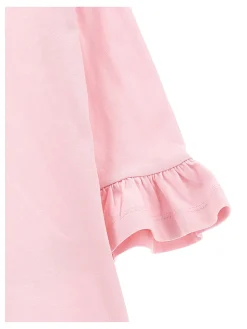 Maxi t-shirt con teddy