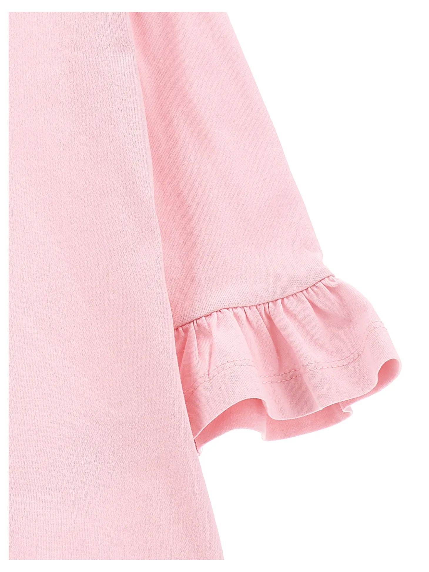Maxi t-shirt con teddy