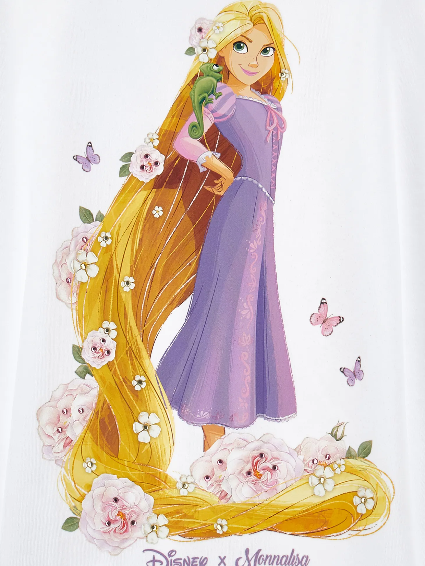 Maxi t-shirt smanicata Rapunzel