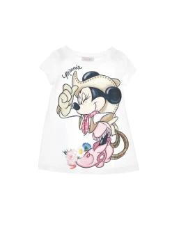 Maxi t-shirt stampa Minnie
