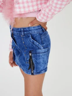 Minigonna jeans