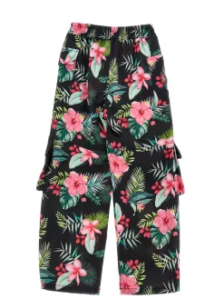 Pantalone cady stampa jungle