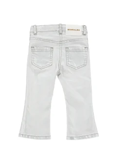 Pantalone denim laminato