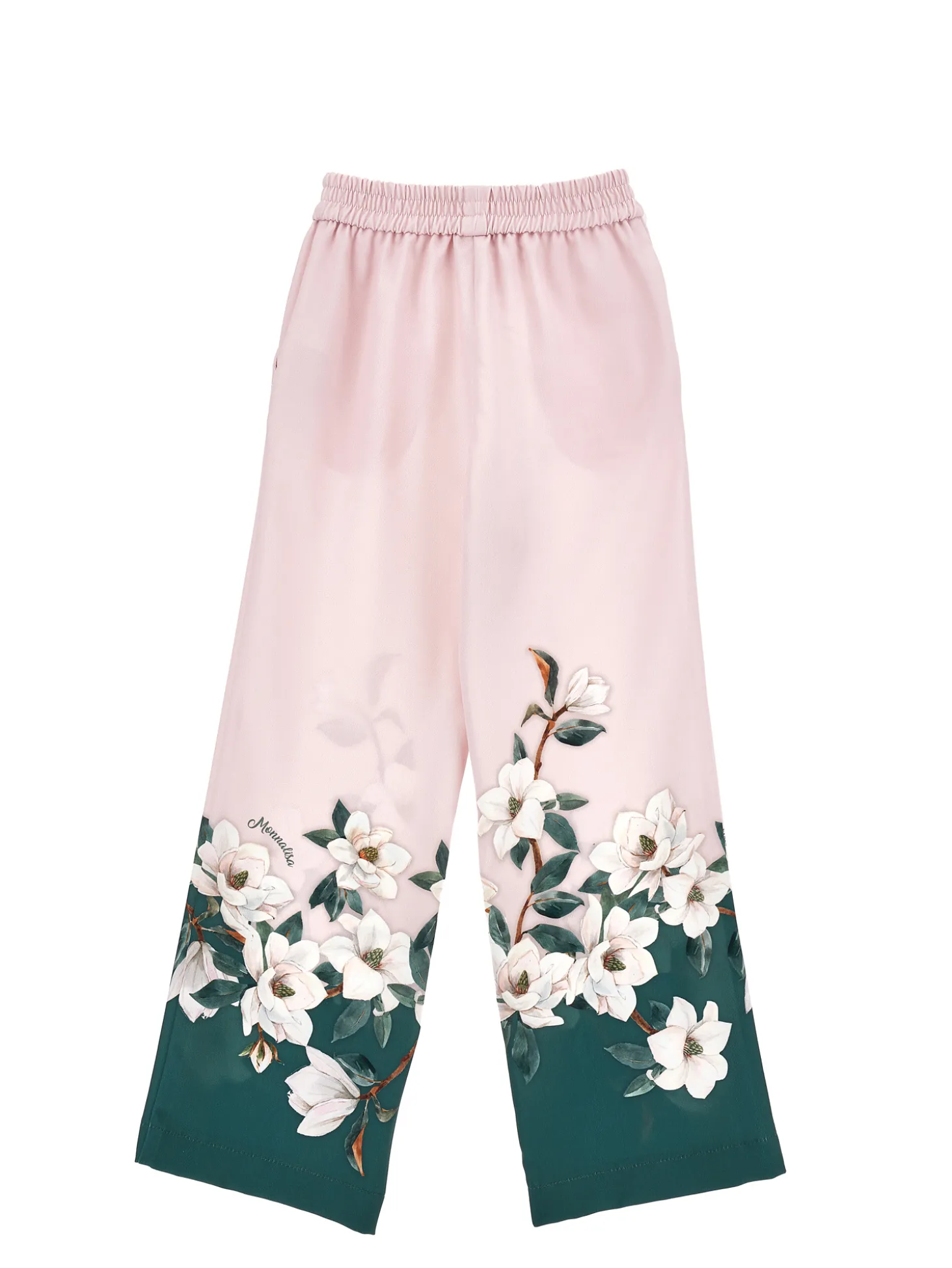 Pantalone palazzo stampa magnolia