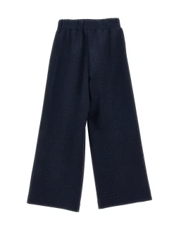 Pantalone punto Milano glitter check