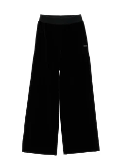 Pantaloni ciniglia modello palazzo