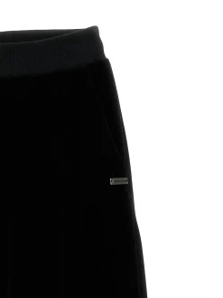 Pantaloni ciniglia modello palazzo