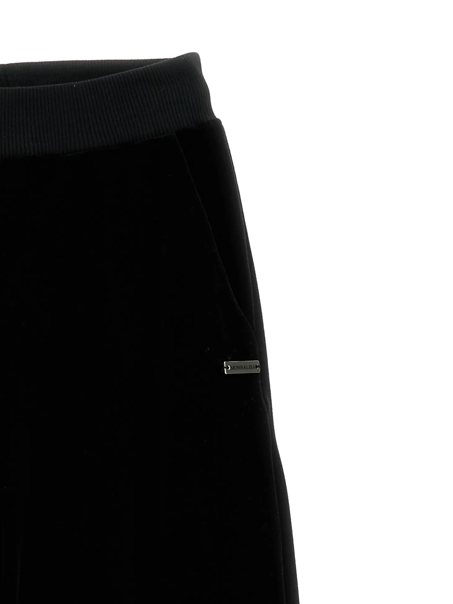 Pantaloni ciniglia modello palazzo