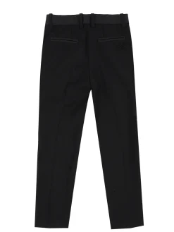 Pantaloni classici bande raso