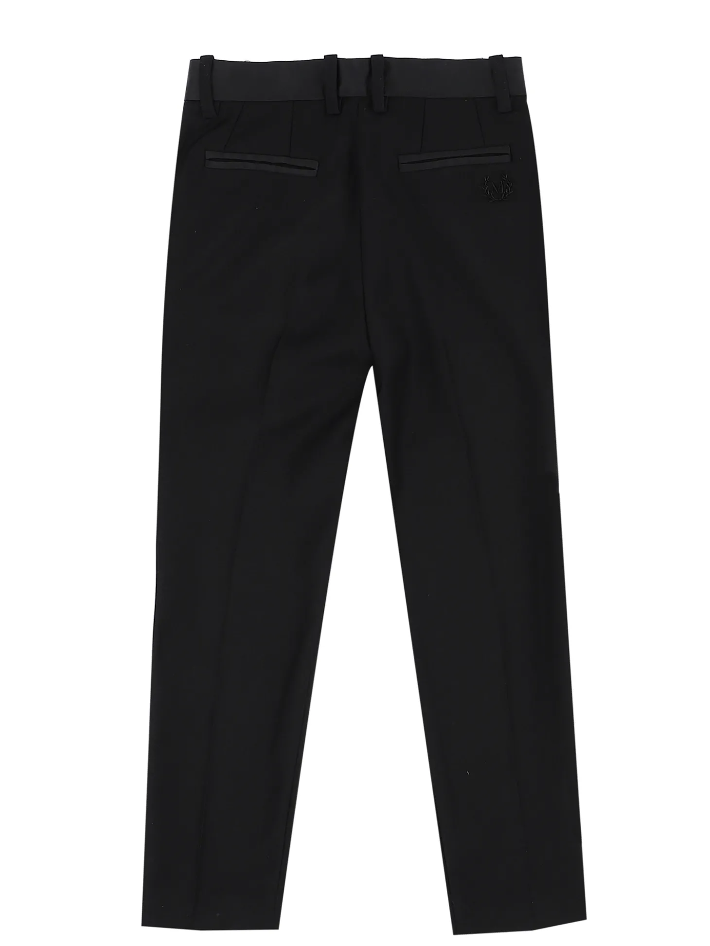 Pantaloni classici bande raso
