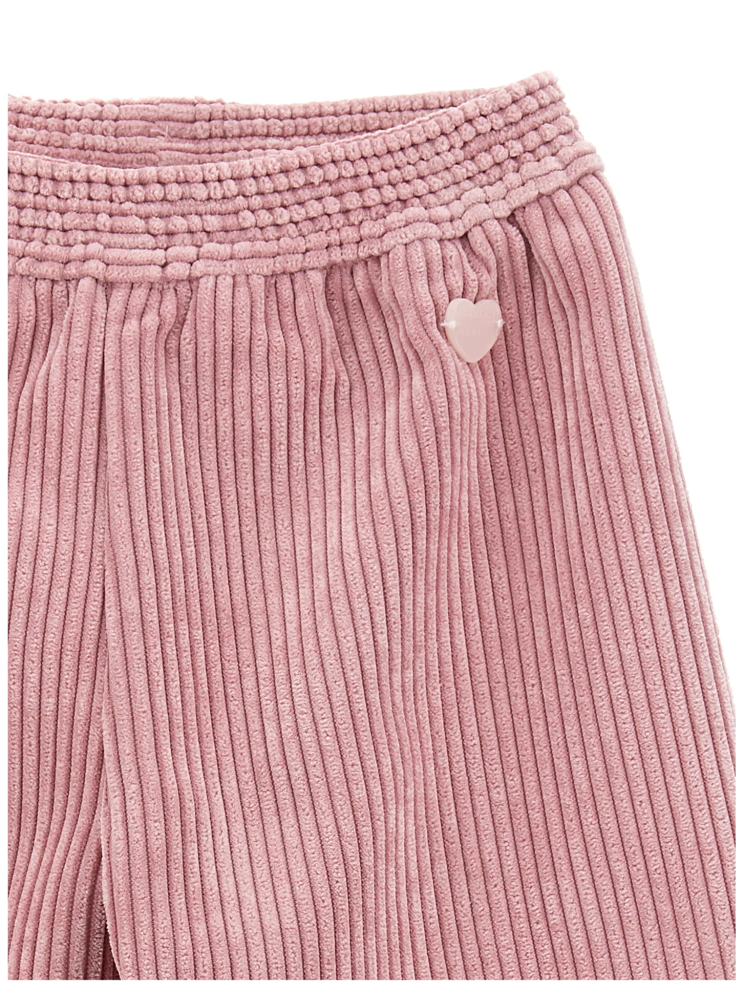 Pantaloni cropped velluto