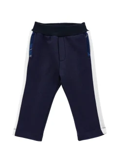 Pantaloni felpa bicolor