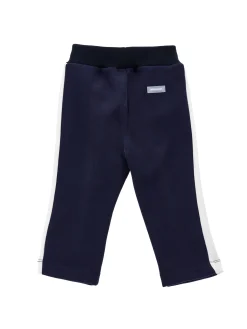 Pantaloni felpa bicolor