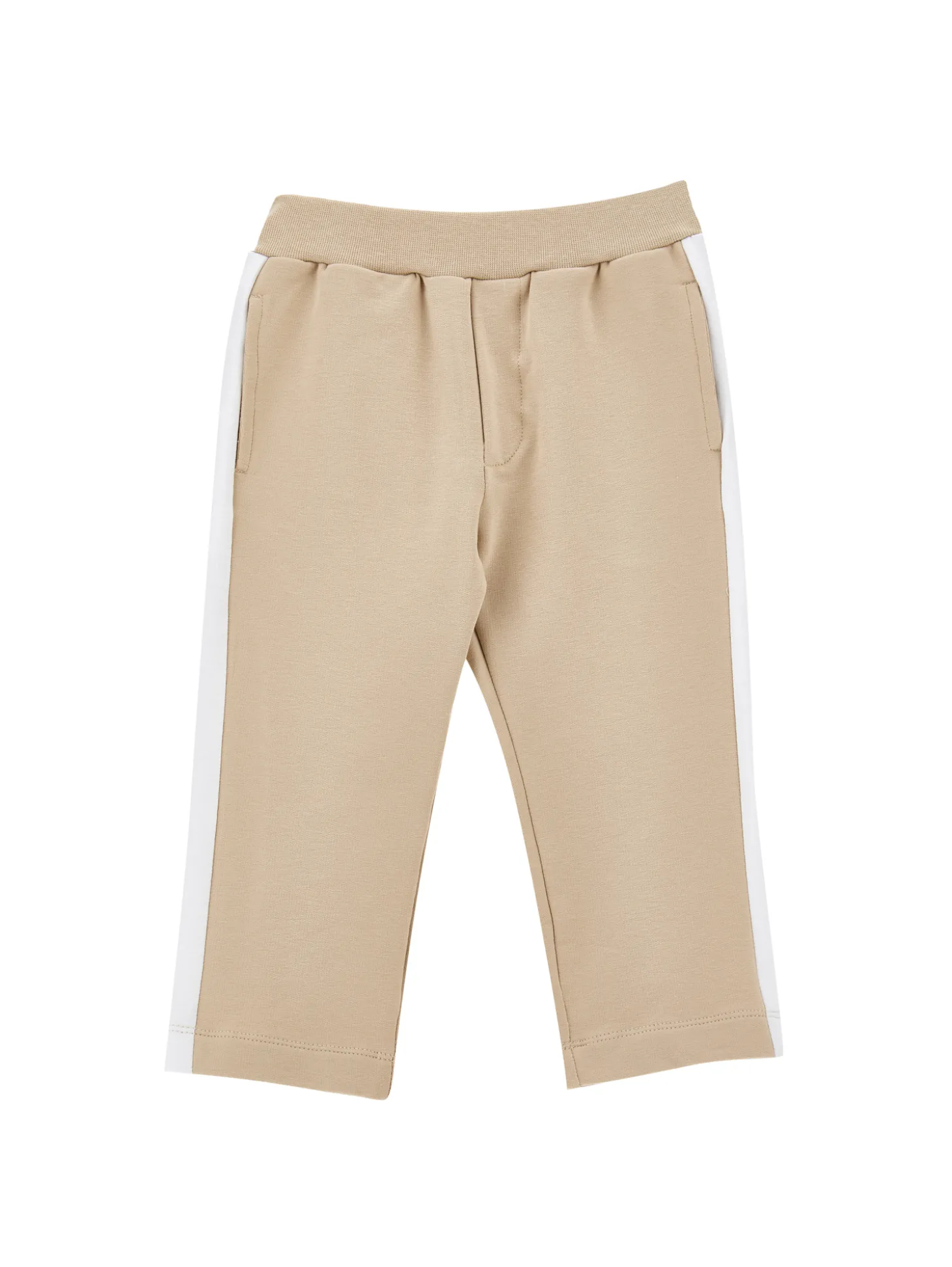 Pantaloni felpa bicolor
