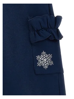 Pantaloni felpa con rouches