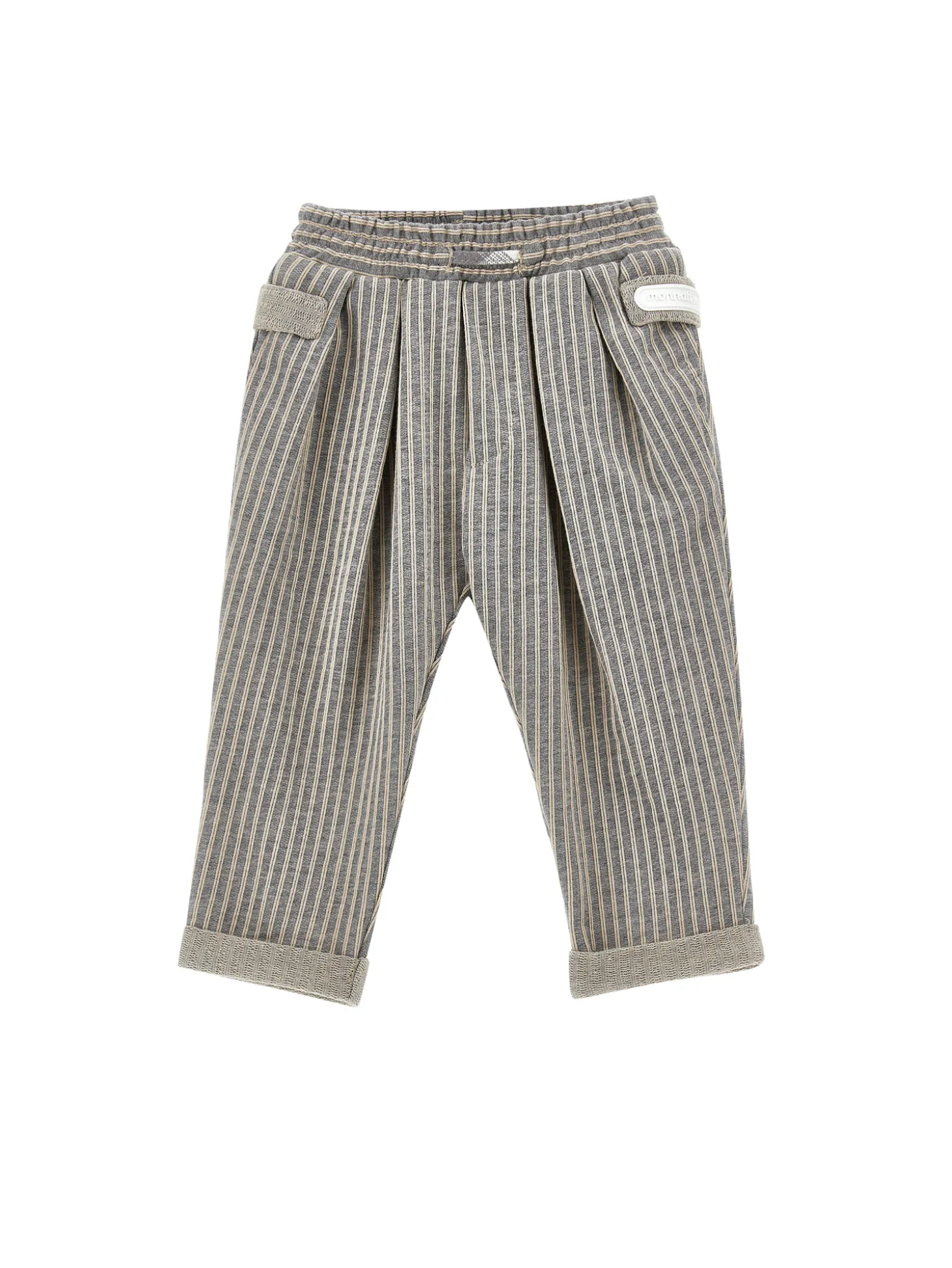 Pantaloni felpa gessata