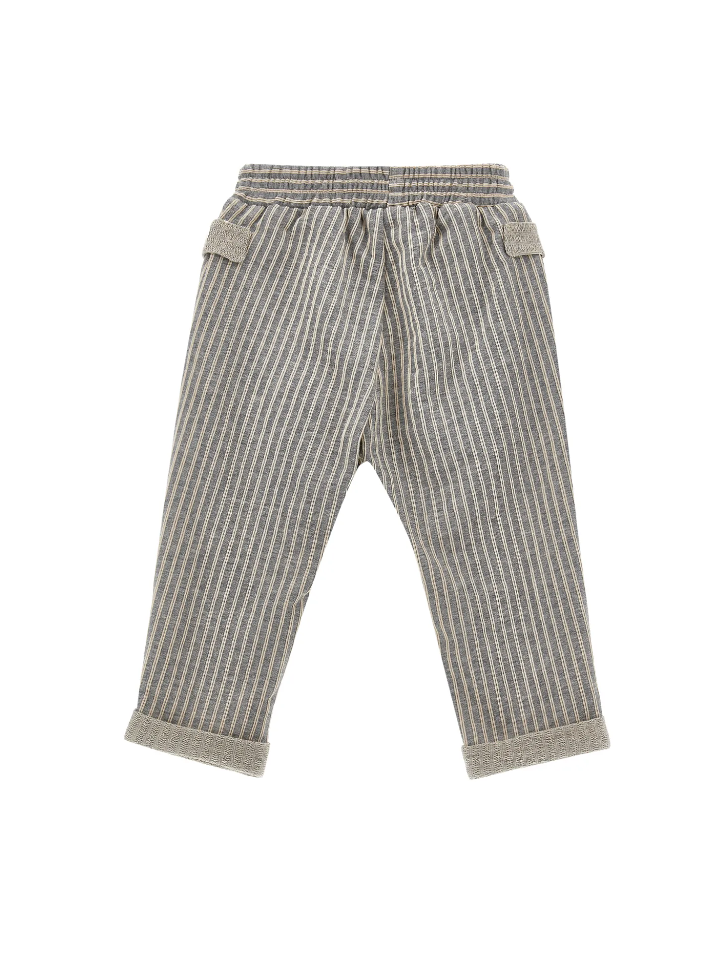 Pantaloni felpa gessata