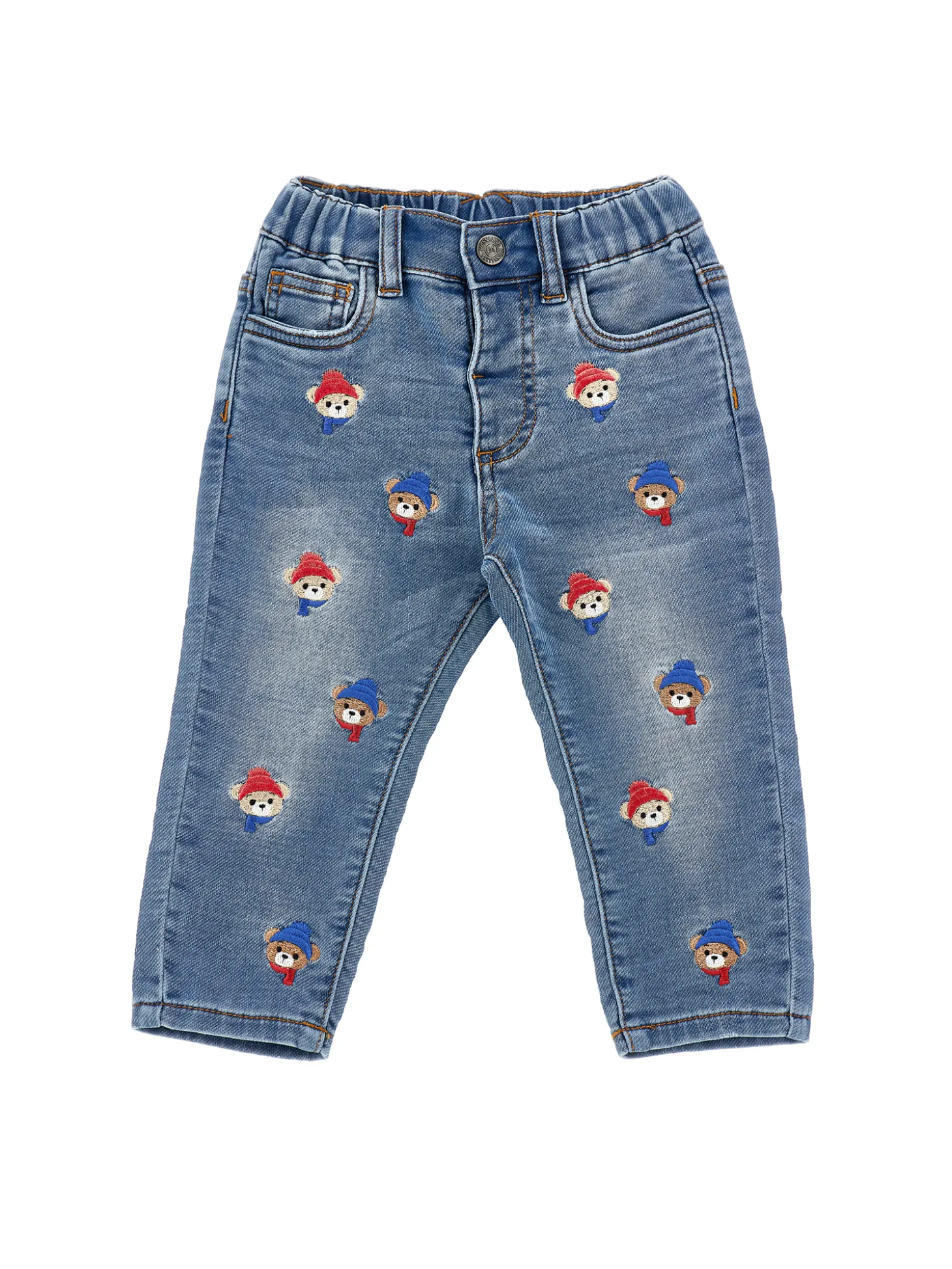 Pantaloni felpa ricamati