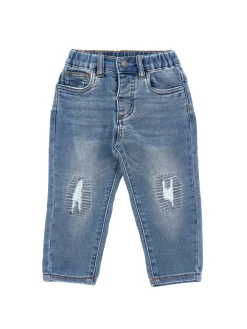 Pantaloni felpa ricamati sul retro