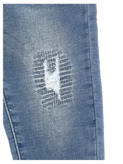 Pantaloni felpa ricamati sul retro