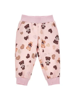Pantaloni felpa stampa overall
