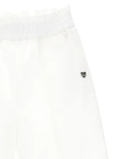 Pantaloni lunghi gabardine a palloncino
