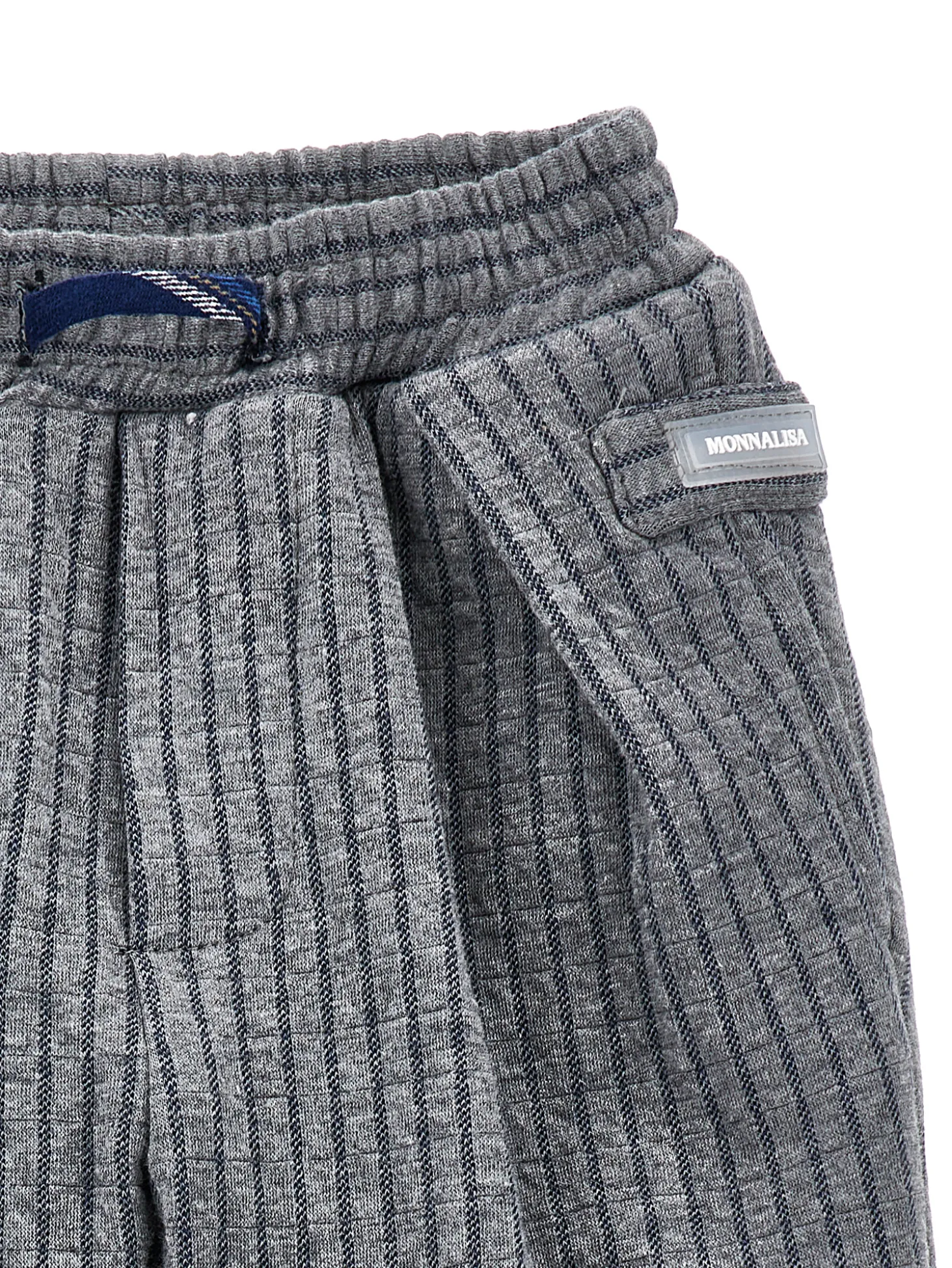 Pantaloni maglia gessata
