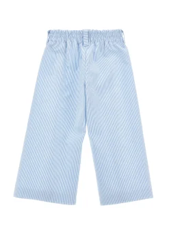 Pantaloni over tessuto bacchettina