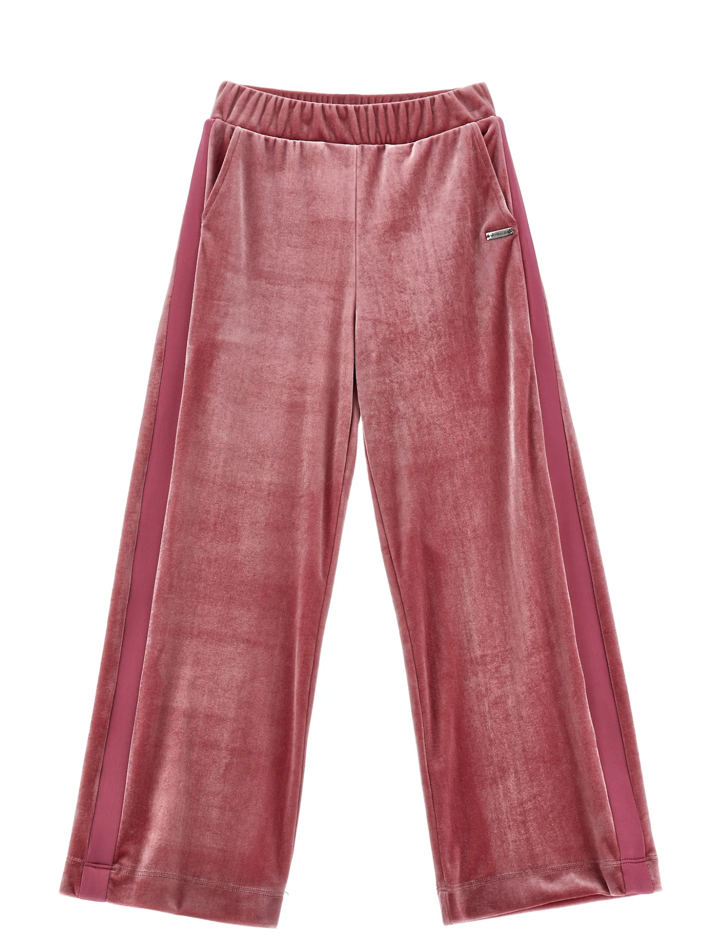 Pantaloni palazzo ciniglia
