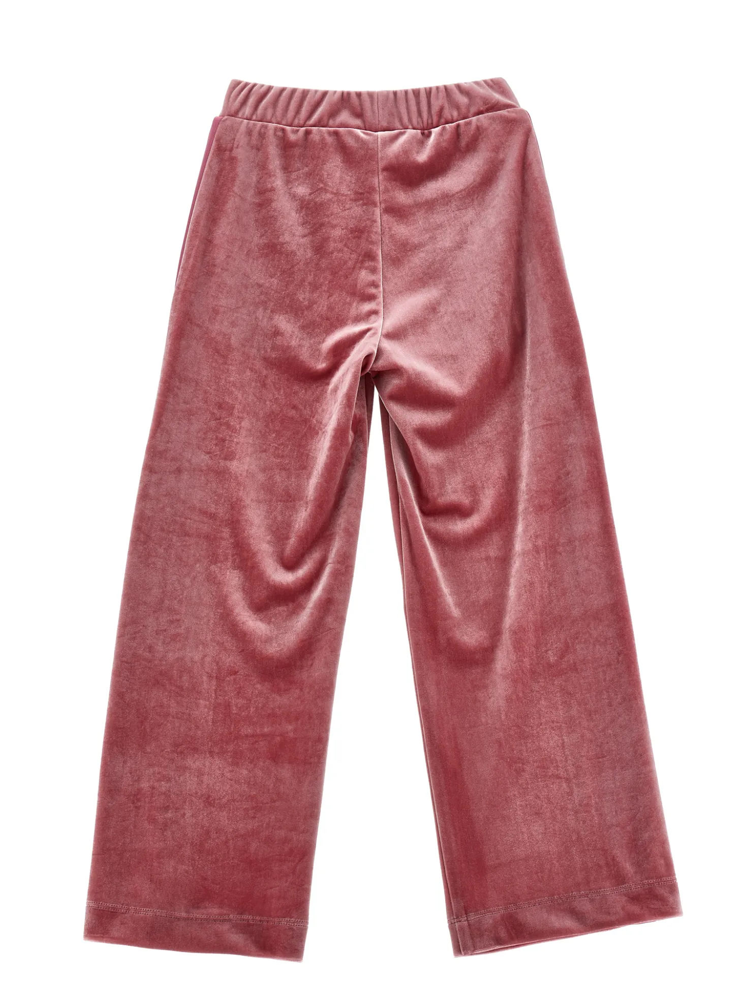 Pantaloni palazzo ciniglia