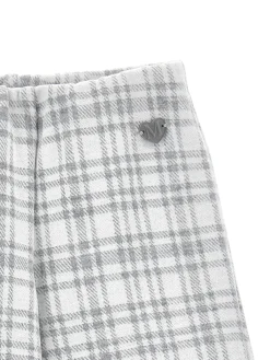Pantaloni palazzo pièd-de-poule
