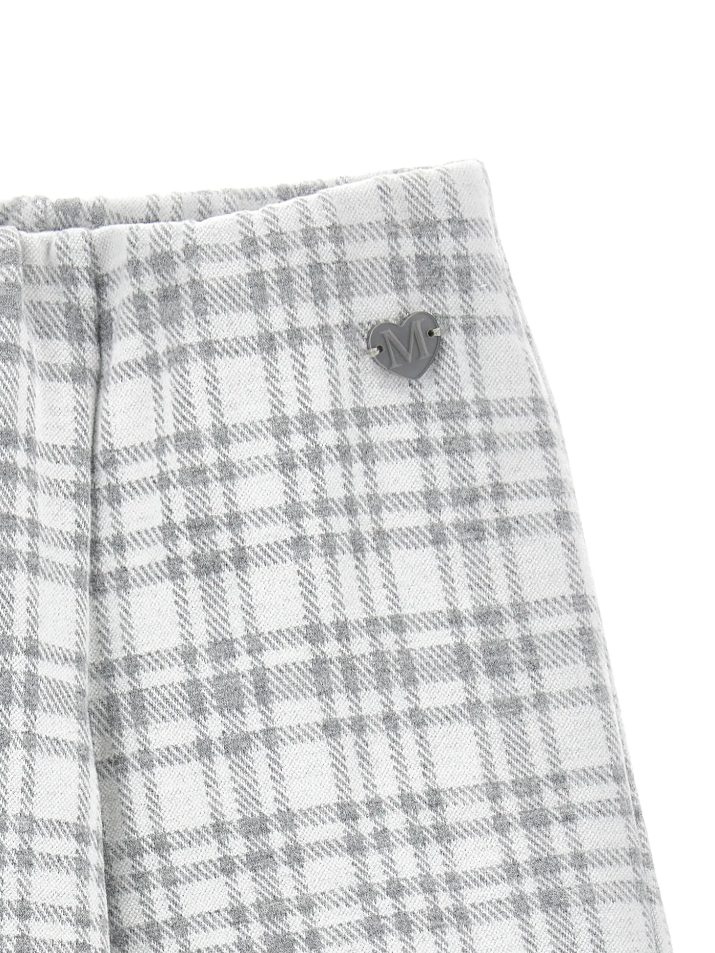 Pantaloni palazzo pièd-de-poule