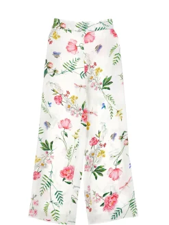 Pantaloni raso botanico
